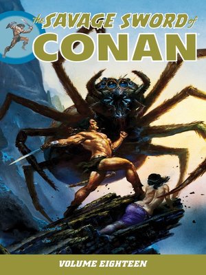 cover image of Savage Sword of Conan, Volume 18